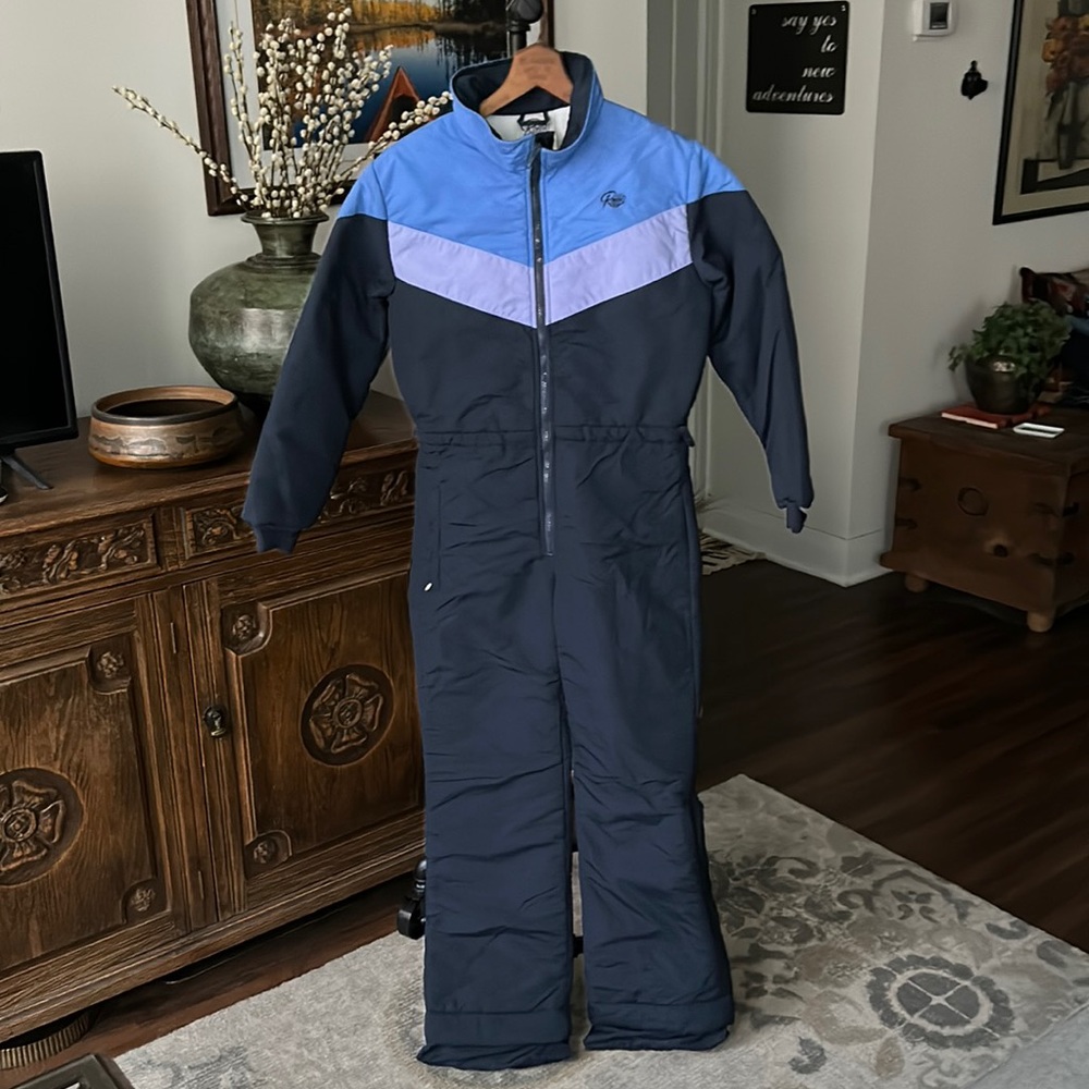 VINTAGE Ski Suit Roffe Snowsuit Made in the USA